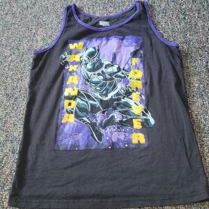 🐣 Marvel Black Panther Boys Xl Tank